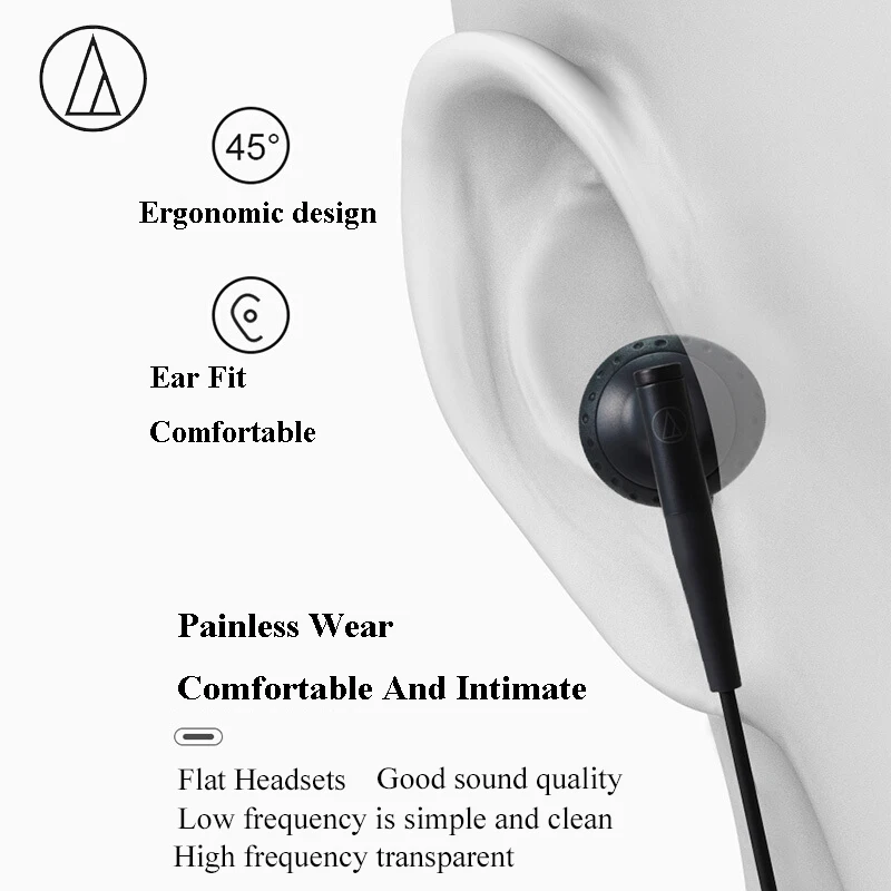 Asli Audio Technica ATH-C200IS Setengah 