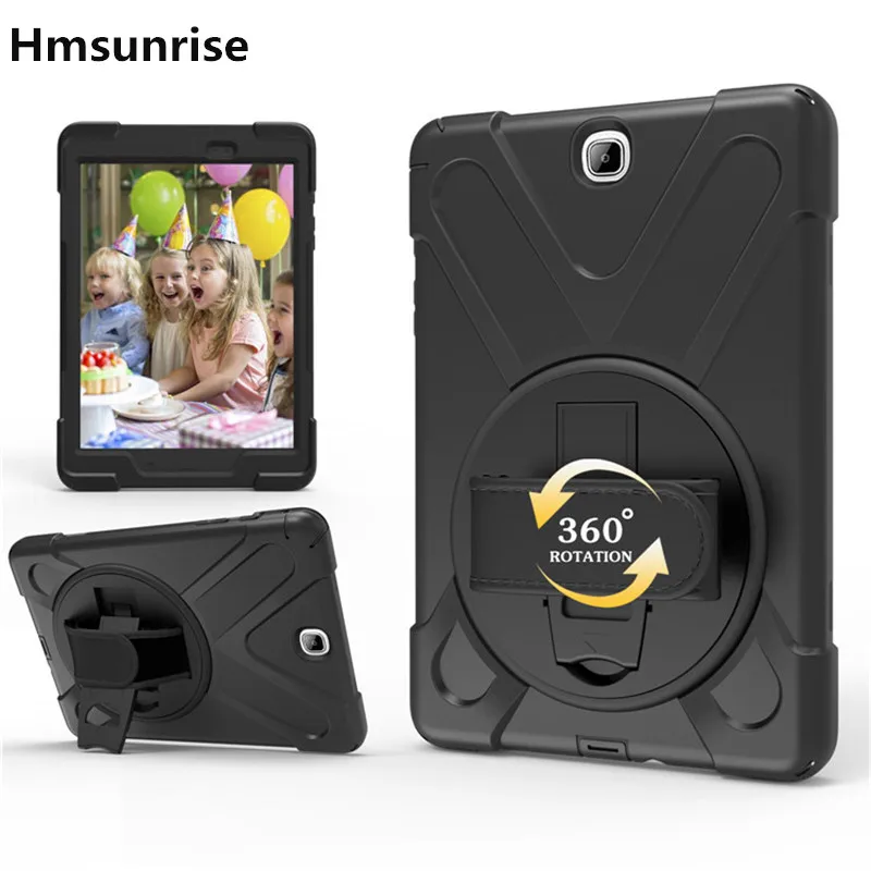Чехол Hmsunrise для Samsung galaxy tab a 9 7 T550 T555 безопасный ударопрочный Прочный силиконовый