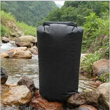 ФОТО new portable 50l waterproof bag storage dry bag for canoe kayak rafting sports outdoor camping travel kit equipment