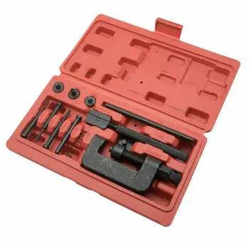 

Heavy Duty Motorcycle Chain Splitter Link Breaker Motorbike Riveting Tool Set