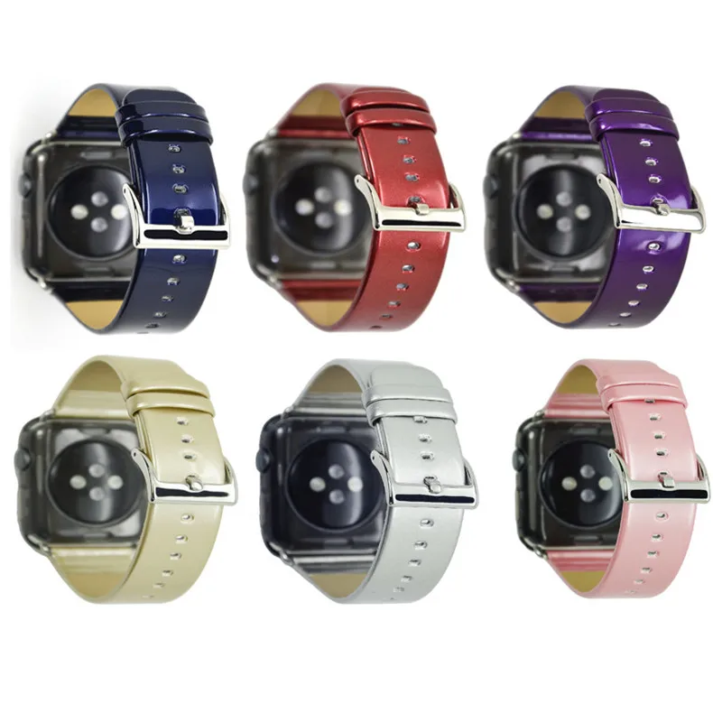 Одиночный Тур кожаный ремешок для Apple Watch группа 44 мм 40 мм 42 мм 38 мм iWatch серии 4 3 2 1 наручных полос браслет ремень