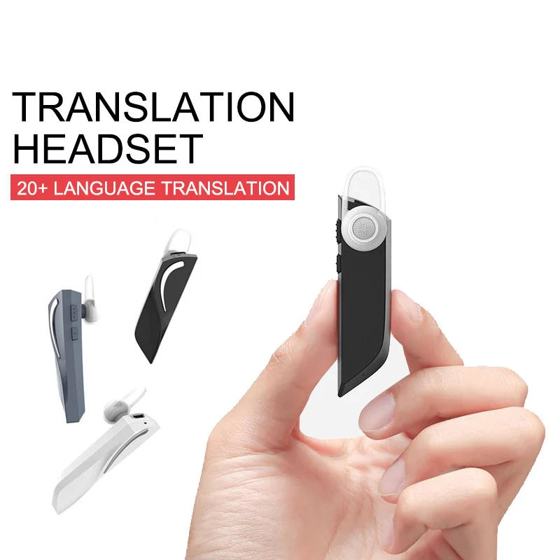 

In ear Bluetooth5.0 wireless stereo translation earphone with microphone Support 20+ national language translation dialogue