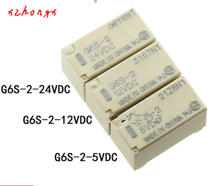 G6s-2-5vdc g6s-2-12vdc g6s-2-24vdc 5 В, 12 В, 24 В постоянного тока, реле