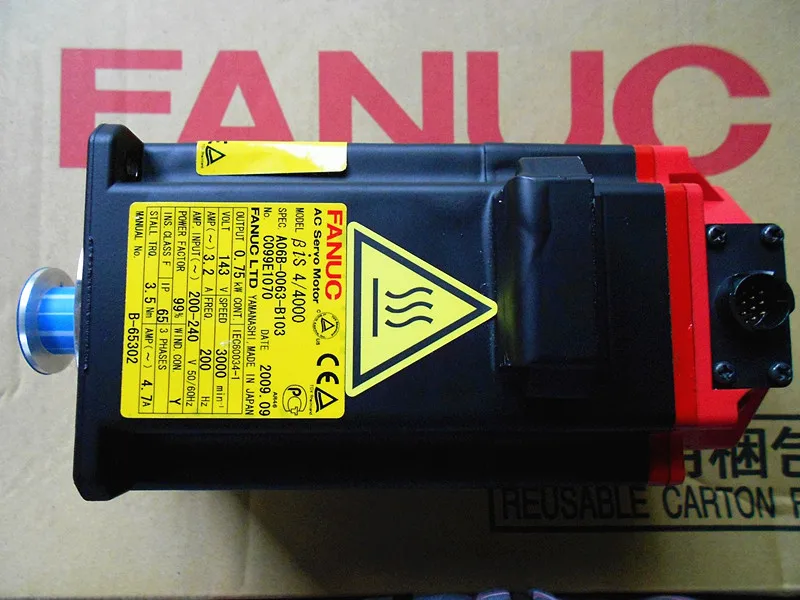 FANUC используется Серводвигатель A06B-0063-B103