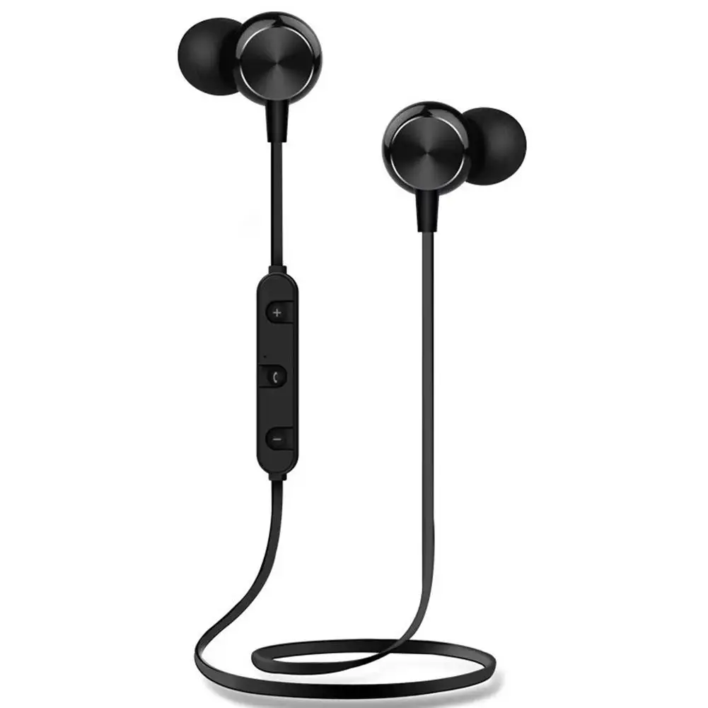 

BT-06 Sports Neckband Magnetic Ear Tips In-ear Wireless Bluetooth Earphones Sports Neckband Magnetic Ear