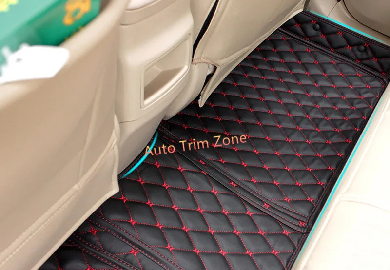 Черные кожаные коврики и ковры для Toyota Prius 2010- XW30