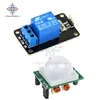HC-SR501 SR501 Human Infrared Pyroelectr Sensor PIR + 5V 1 Channel Relay Module ► Photo 3/6