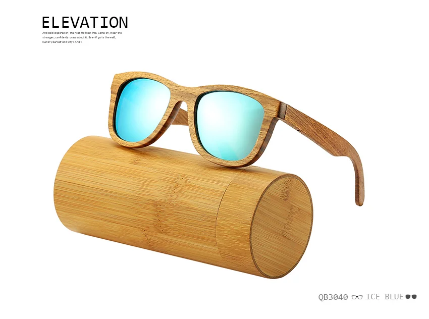 AN SWALLOW Retro Polarized Zebra Wood Sunglasses UV400  Luxury Brand Design Sunglasses Men Handmade Wooden Sun Glasses Women big sunglasses for women