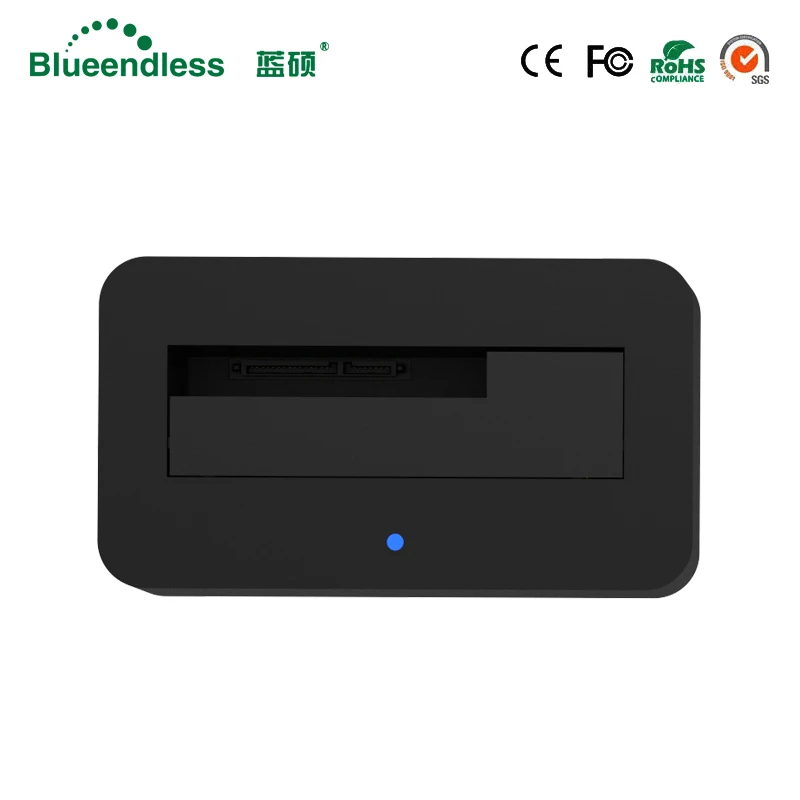 Blueendless HDD док-станция 2,5 ''3,5'' HDD корпус Play 1 отсек USB3.0 порт SATA интерфейс подключи и Поддержка Макс 8 ТБ HDD