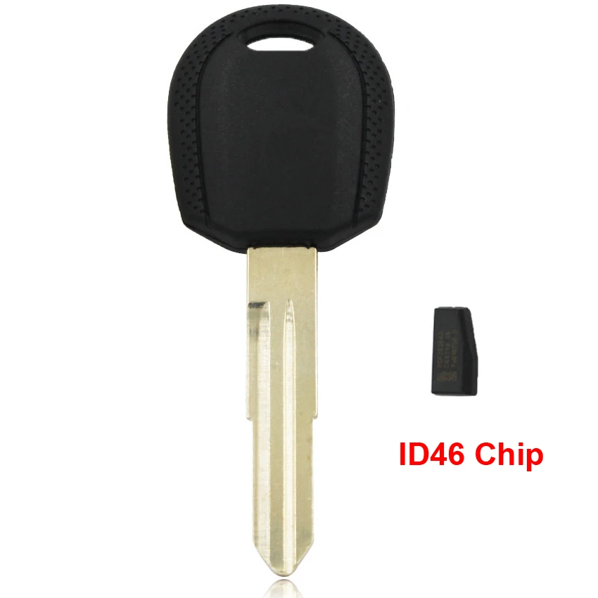 

Transponder Key Shell Case Smart Remote Key Housing with ID46 PCF7936 Chip For Kia Sorento 2002-2009 Uncut Blade