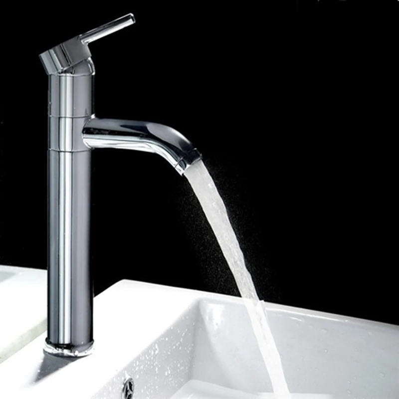 

1 pcs of Cold and Hot Sink Faucet for Bathroom Swivel 360 degree Basin Faucet Tap for Promotion and Good Price for Wholesales