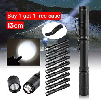 

50000lm Smuxi Portable Work Lamp COB LED Torch Clip flashlight Worklight T6 Rechargeable waterproof AAA