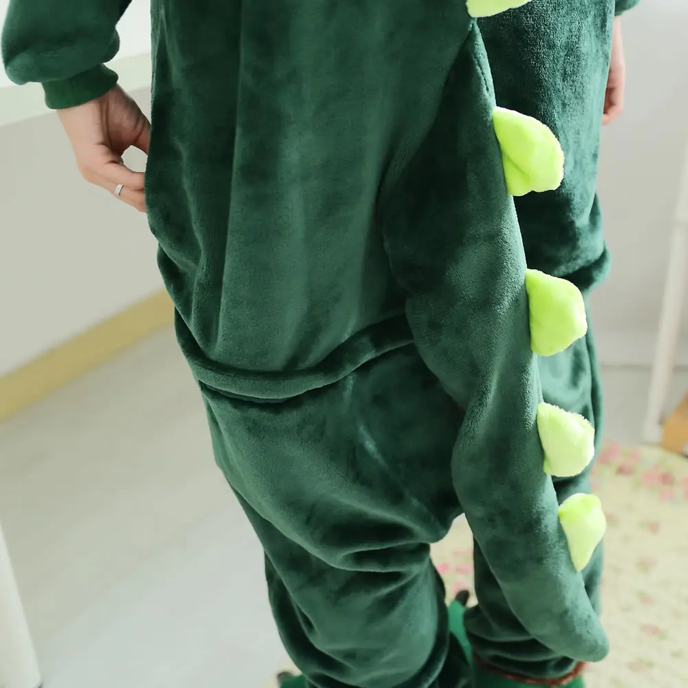 Barato la mascota dragón verde rosa dinosaurio pijama adultos Unisex Animal Pijamas Onesie Sleepsuit Cosplay disfraces ropa de dormir _ - AliExpress Mobile