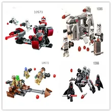 2 шт. Звездные Войны Пробуждение силы Галактическая Империя Battli Королевская Армия транспорт aircraftAction фигурки lingly строительные блоки игрушка