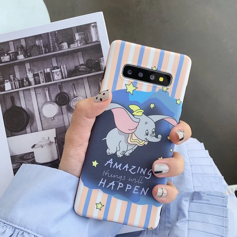 

DISCASE Amazing Dumbo Phone Case For Samsung Galaxy S8 S9 S10 Plus Note 8 Note 9 Soft Silicone Quotes Cover Case Capa Para