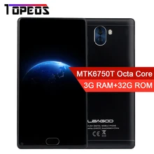 LEAGOO KIICAA MIX Android 7.0 MTK6750T Octa-Core RAM 3G ROM 32G 5.5 “FHD 13.0MP double caméra D’empreintes Digitales Molile Téléphone cellulaire téléphone