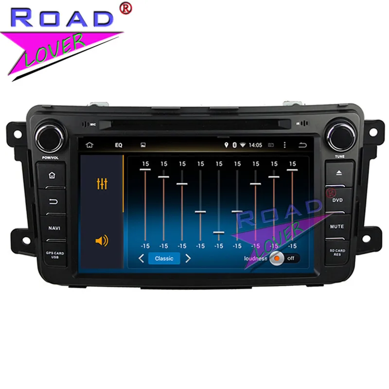 Flash Deal Roadlover Android 9.0 Car DVD Player Autoradio For Mazda CX-9 2007- Stereo GPS Navigation Magnitol Double Din 7" HD Monitor MP3 4