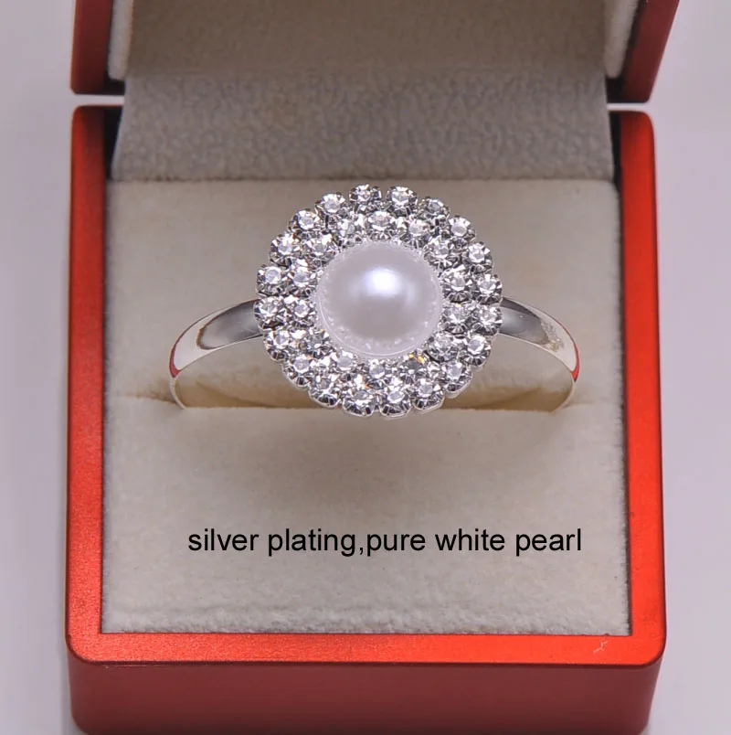 

(L0008-ring) 25mm diameter 20pcs/lot rhinestone napkin rings for wedding table decoration,silver plating,pure white pearl