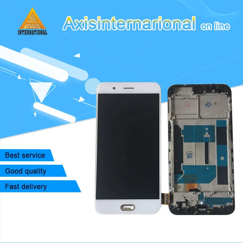 

Axisinternational For 5.5" OPPO R11 LCD screen display+touch panel digitizer with frame