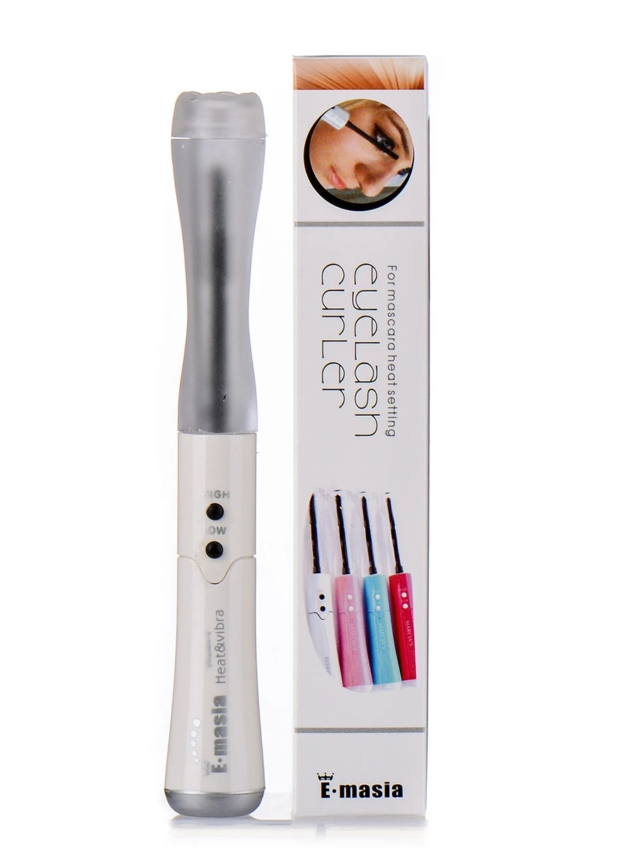 3D Stereo Portable Electronic Eyelash Curler Battery Operated Heated