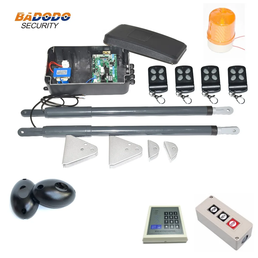 Автоматический Электрический привод для распашных дверей 200 кг два рычага