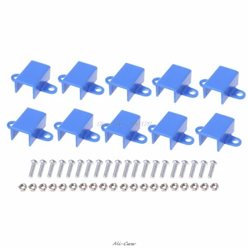 

10Pcs Mounting Bracket N20 Micro Gear Motor Base Fixed Seat Frame Holder 12mm AUG_14 Dropship