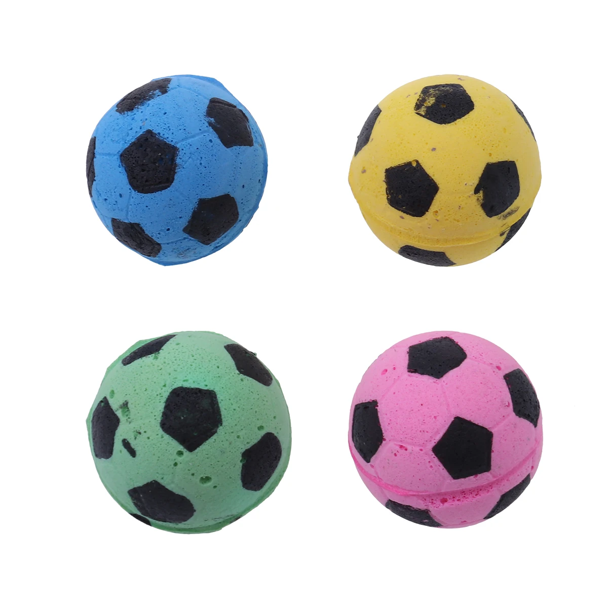 4 шт. губка Футбол футбольные мячи Cat Kitty игрушки