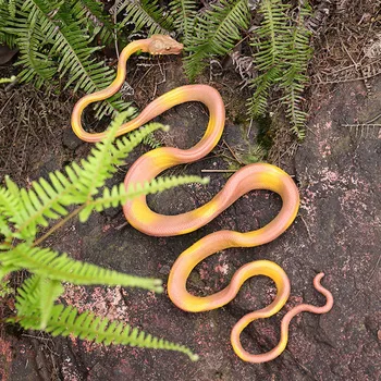 

Party Prank Prop For Decor High Simulation Rubber Snake Toy Kids Gag Toys Prank Jokes Toys Animals Model Funny Fierce Snake