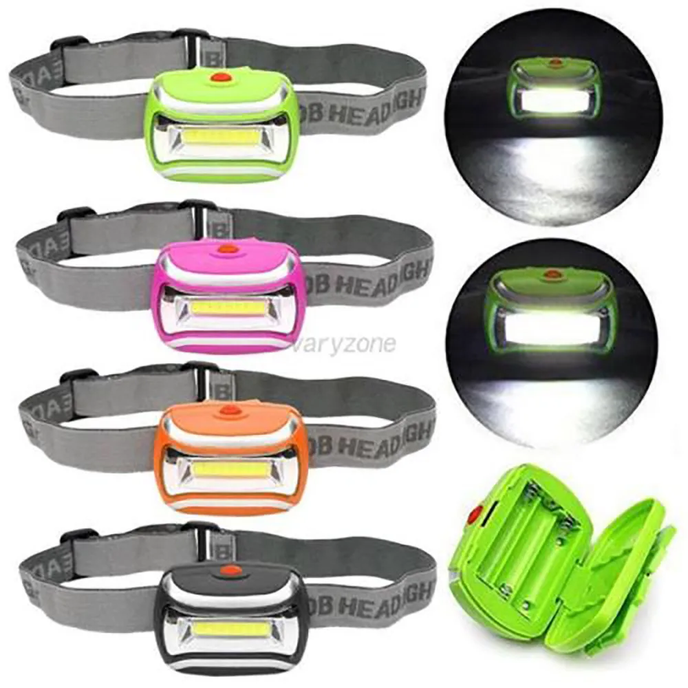 Discount Waterproof 600LM COB Headlight Mini LED Light Camping Hiking Head Lamp Outdoor Sport Portable bike Light Hiking Cycling new P# 0