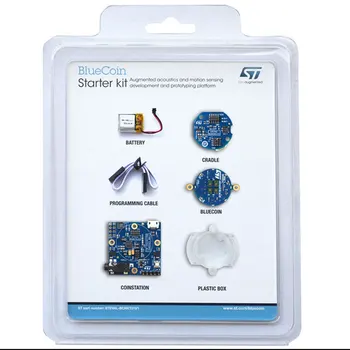 

1 pcs x STEVAL-BCNKT01V1 Development Kits - ARM BlueCoin Starter kit with ARM Cortex M4 Core Evaluation Of STM32F446
