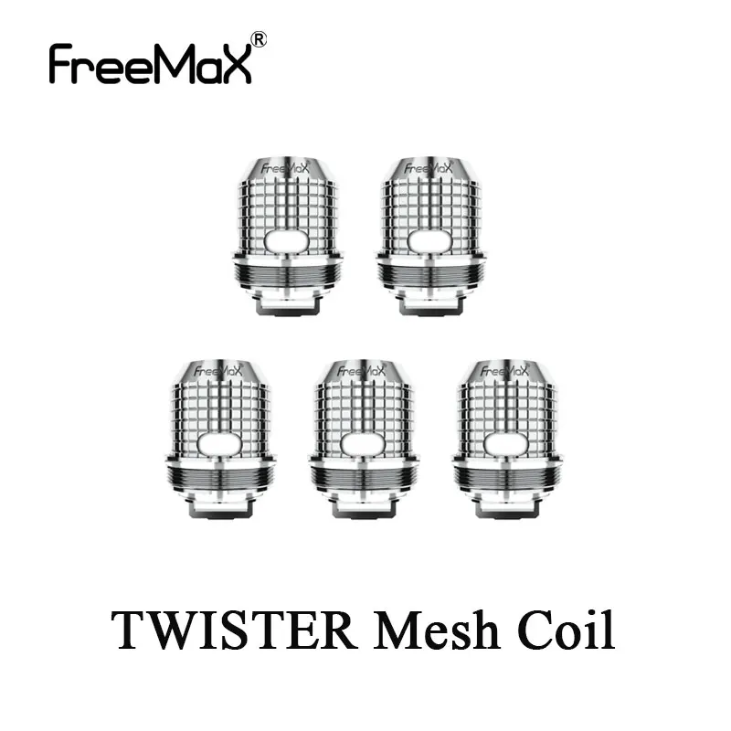 5 шт./лот FreeMax Twister сетчатая катушка для TWISTER 80 Вт комплект X1/TX1/TX1 SS316L /NX2/ TNX2 Fireluke 2