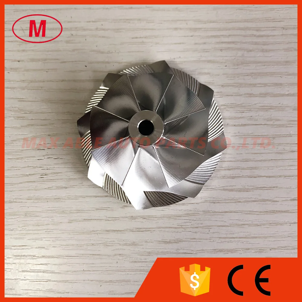 GTX2867R GEN II 49.63/67.40mm 8+0 blades Point milling turbo billet/milling/aluminum 2618 compressor wheel