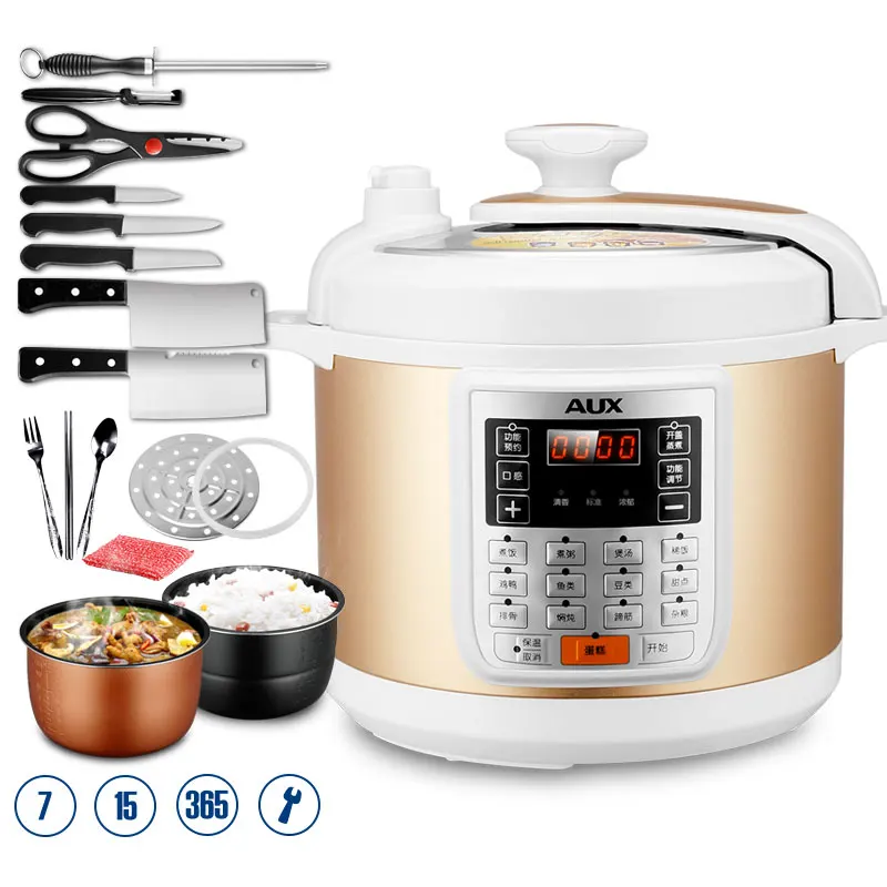 Y503SC large capacity electric pressure cooker double gallbladder L