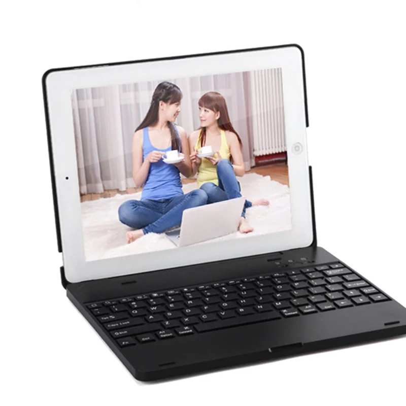 Kemile For Ipad 4 2 3 Case W Wireless Bluetooth 3.0 Keyboard Cover for Ipad 4 2 3 9.7 inch Case Bluetooth 3.0 keypad Klavey