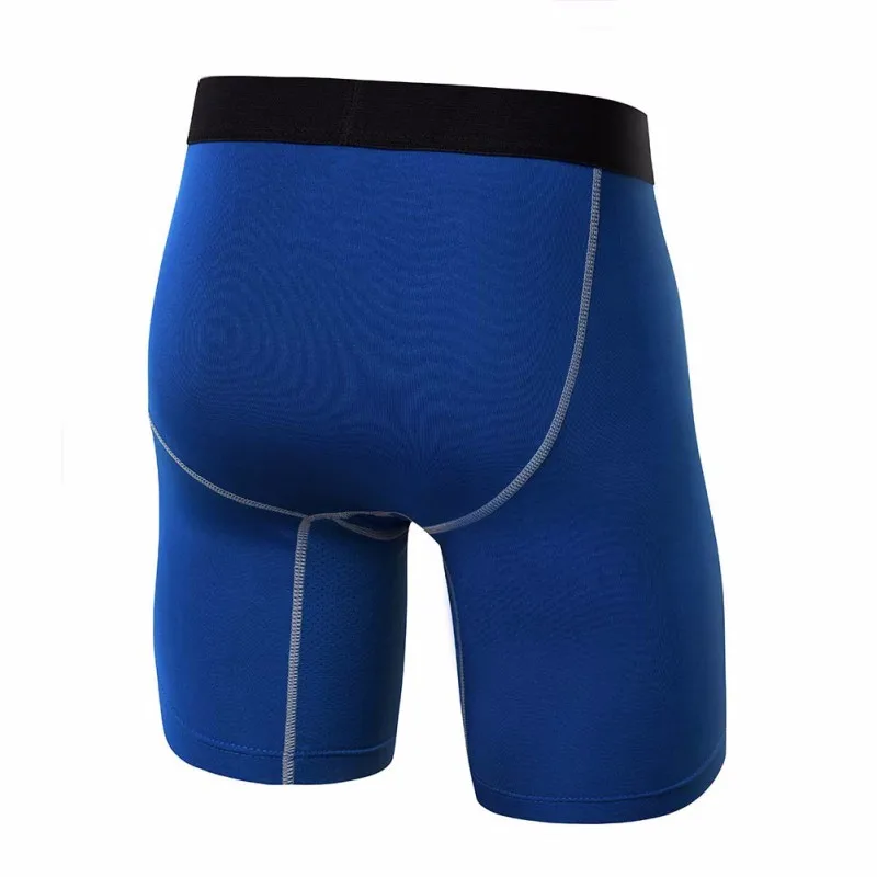 Мужские Компрессионные шорты спортивные для бега одежда обтягивающие колготки База под слой шорты