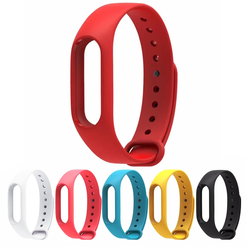 New Hot Selling Silicone For Xiaomi Mi Band 2 Miband Band2 Wristband Bracelet Strap