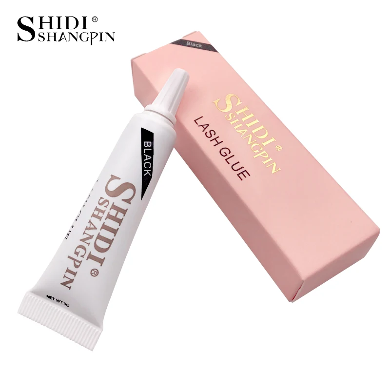

SHIDISHANGPIN 1 Box Eyelash Glue glue sticker glue for false eyelashes cosmetic tools primer for eyelash 9g new cola para cilios