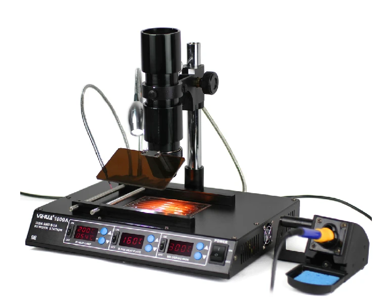 YIHUA1000A infrared BGA soldering station welding with
