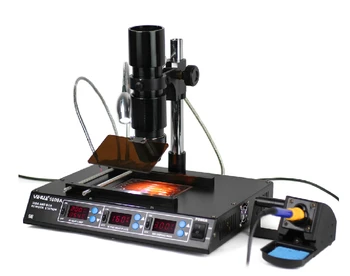

YIHUA1000A infrared BGA soldering station welding with Universal temperature probe and light