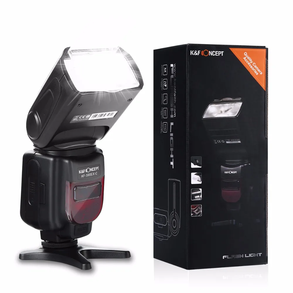 KF590EX C High Speed E TTL Flash Flashlight Flashlite For Canon 5D Mark