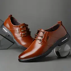 2019 люксовый бренд натуральная кожа модные мужские деловые модельные лоферы с острым носком черные туфли оксфорды дышащие официальные