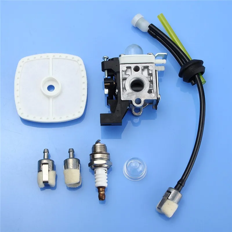 

Carburetor With air Filter Fuel Filter Fuel Line Grommet Vent For Zama RB-K93 Echos SRM-225 PAS-225 GT-225