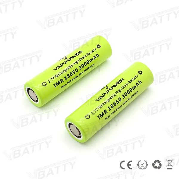 Vappower 18650 3000mah 2