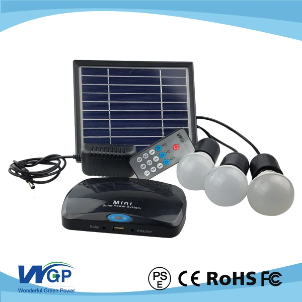 Portable Home Use Small Solar Led Light Solar Systems Solar