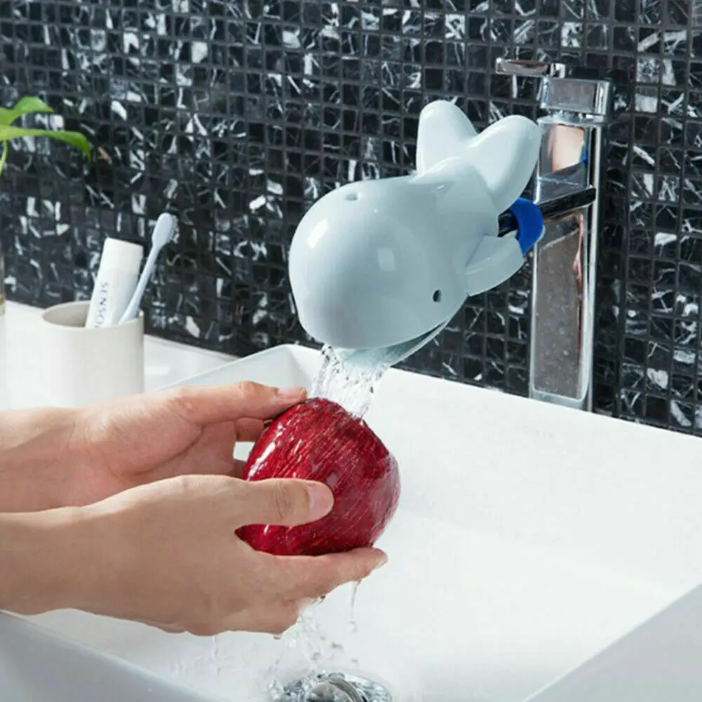 

Whale Animal Kids Baby Water Tap Faucet Extender Washing Hands Tools Fashion B