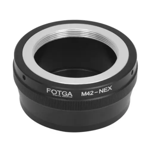 Адаптер объектива FOTGA для металлических M42 Sony E mount NEX3 NEX5 NEX6 NEX7 A7 A7R A7S A6000 камер|adapter