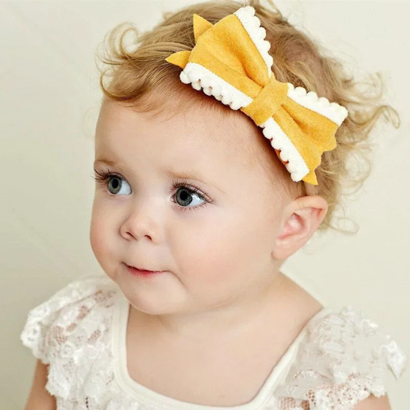 Buy 2018 Baby Adorable Tooth Cute Bow Headband