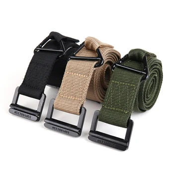 

Hot Unisex Durable Military Standard Tactical Heavy Duty Nylon Riggers Belt relogio masculino