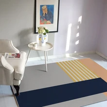 Геометрический полосатый Tapete области ковры для спальни скандинавские декоративные Диванный кофейный столик Коврики Ковры гостиная кухня коврик