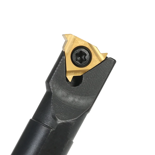 11IR AG60 Carbide Inserts + SNR0010K11 Insert Holder + T8 Wrench Internal Lathe Threading Boring bar CNC Turning Tool Set